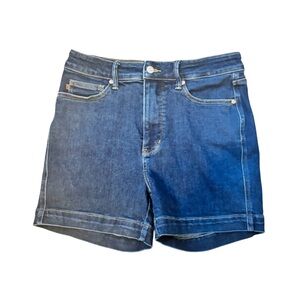 Judy Blue Dark Blue Women's Jean Shorts Size Large